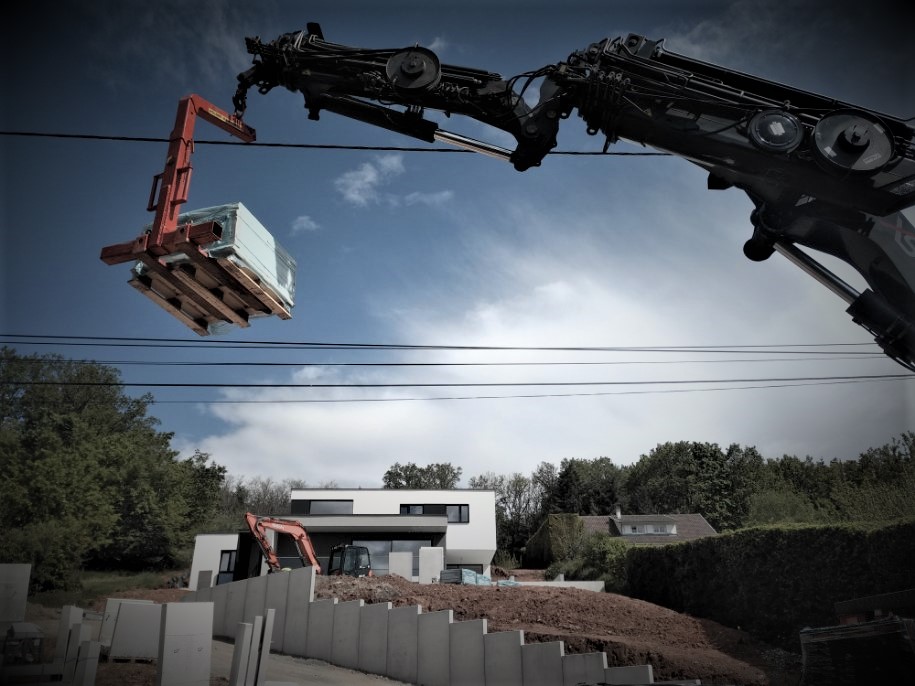 Levage grue Volvo