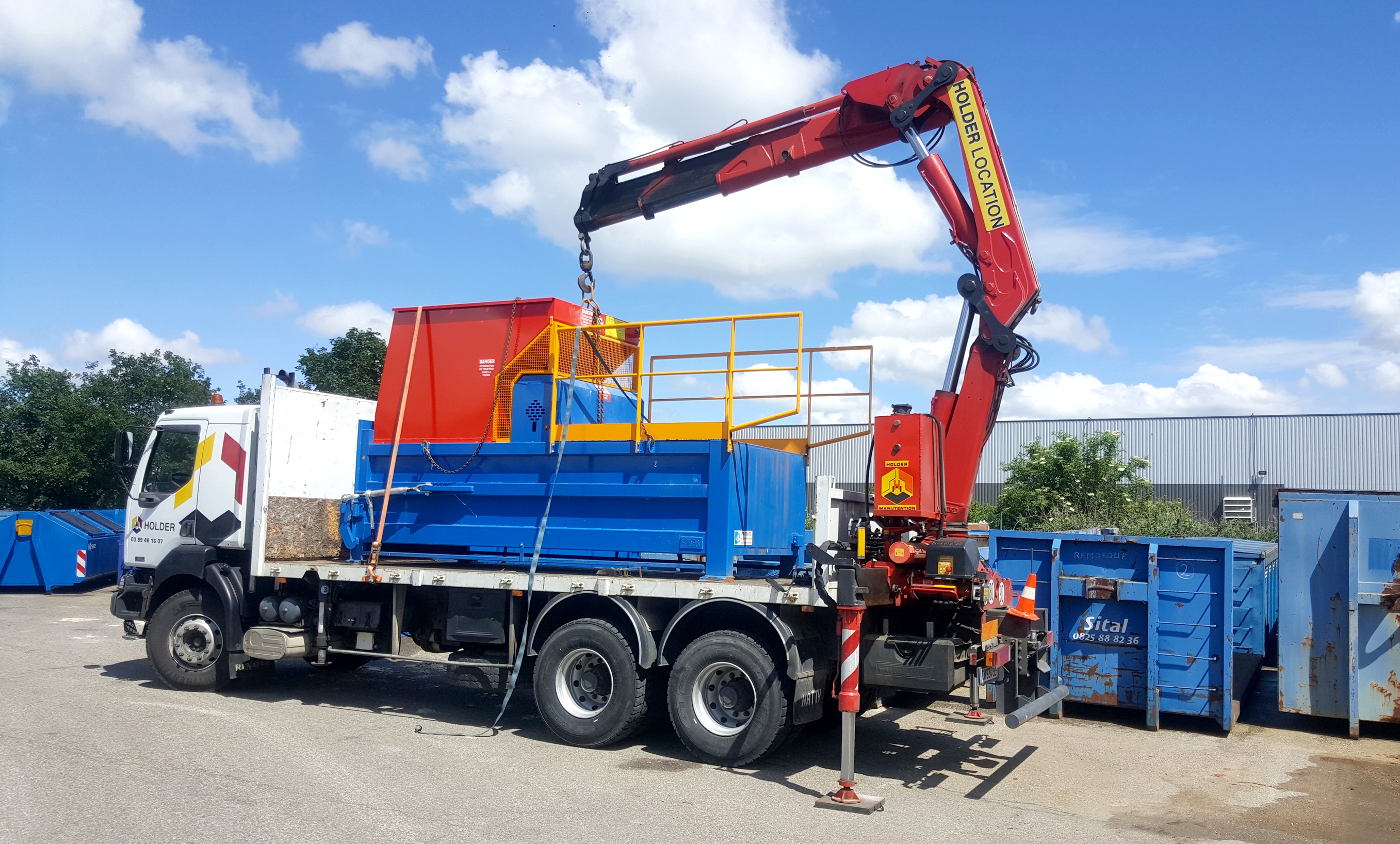 Camion grue